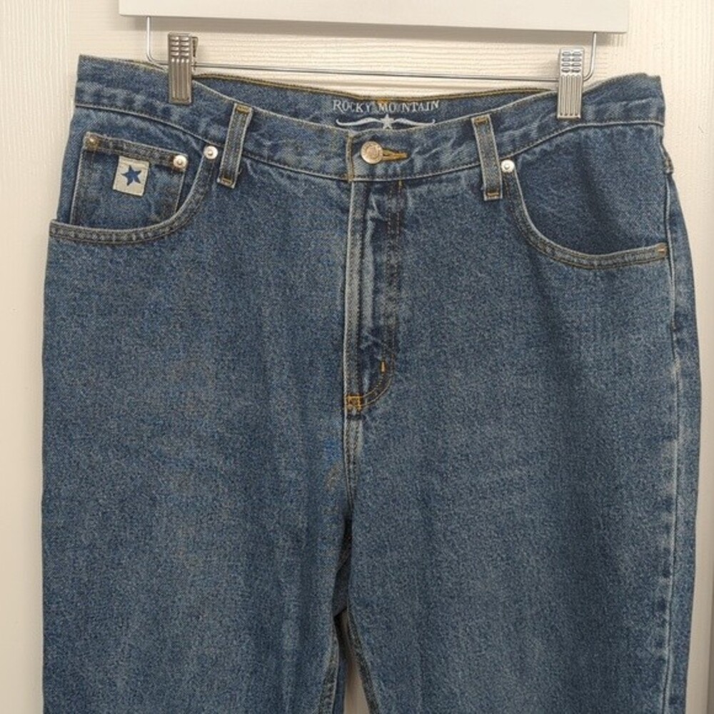 Vintage Rocky Mountain Jeans Rockies Slim High Rise Cotton Size 13
